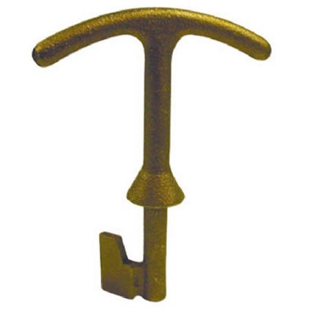 TOTALTOOLS Mueller Industries 151-063 10.9 x .51 x 4.73 in. Brass Water Meter Box Key TO136231